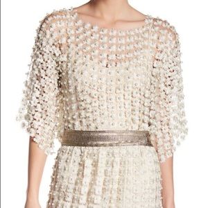 Pearl embellished blouse, brand new!
